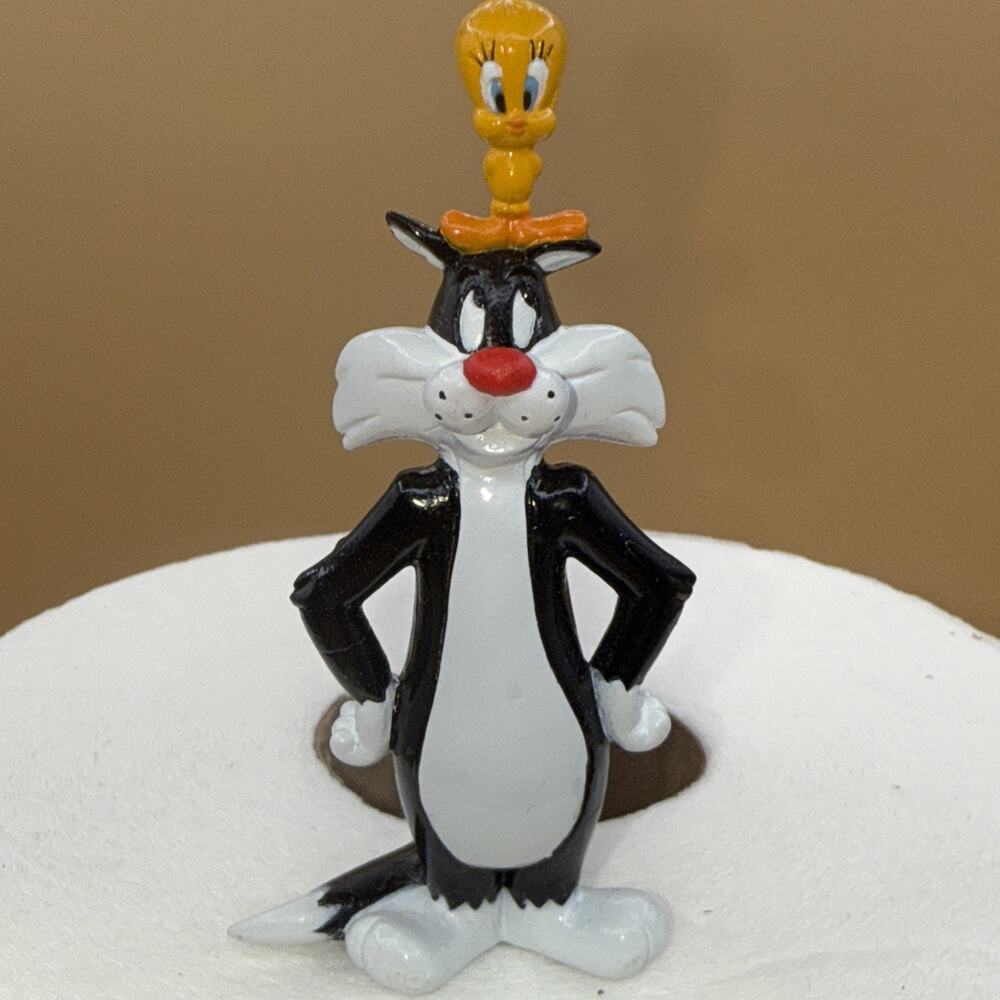 PVC FIGURE - Warner Brothers Store - Sylvester the Cat and Tweety Bird - 1998